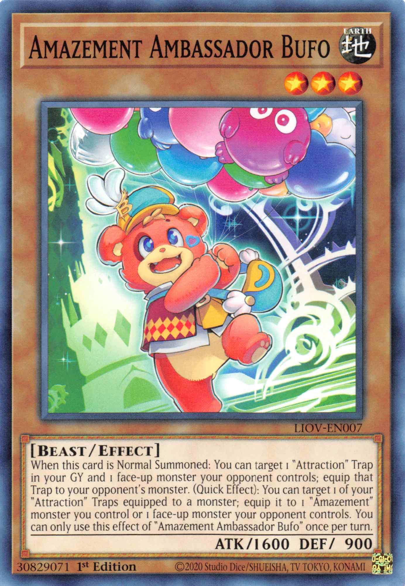 Amazement Ambassador Bufo [LIOV-EN007] Common - Josh's Cards