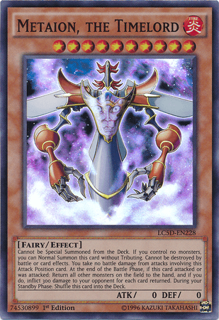 Metaion, the Timelord [LC5D-EN228] Super Rare - Josh's Cards