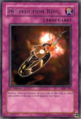 Destruction Ring [IOC-101] Rare - Josh's Cards