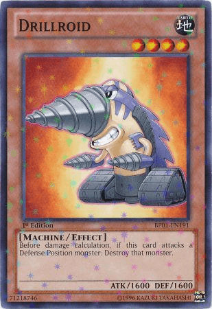 Drillroid [BP01-EN191] Starfoil Rare - Josh's Cards