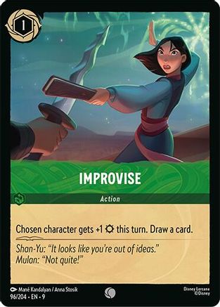 Improvise (96/204) - Fabled Cold Foil