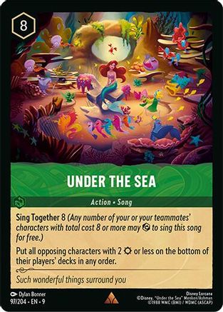 Under the Sea (97/204) - Fabled Cold Foil