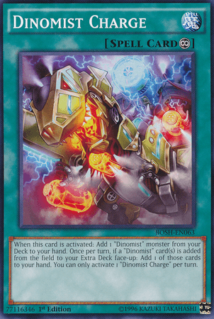 Dinomist Charge [BOSH-EN063] Common - Josh's Cards
