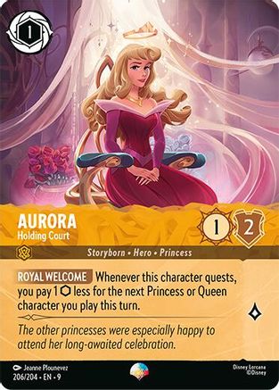 Aurora - Holding Court (Epic) (206/204) - Fabled Holofoil