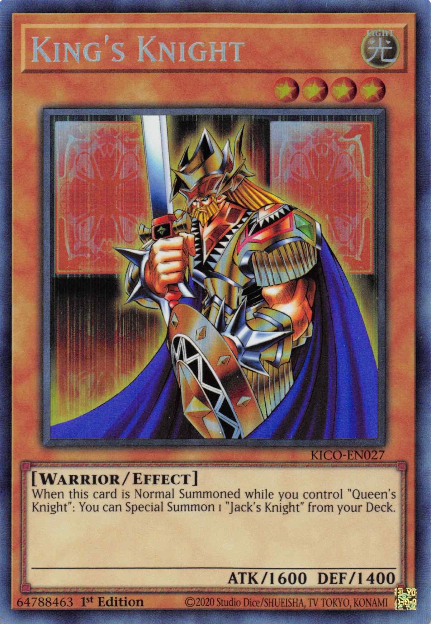 King's Knight (Collector's Rare) [KICO-EN027] Collector's Rare - Josh's Cards