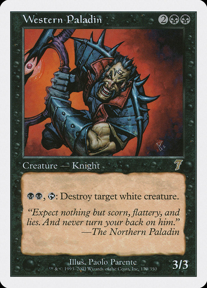 Western Paladin [Seventh Edition] Foil