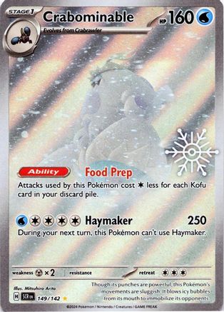 Crabominable (Holiday Calendar) 149/142 - Miscellaneous Cards & Products Holofoil