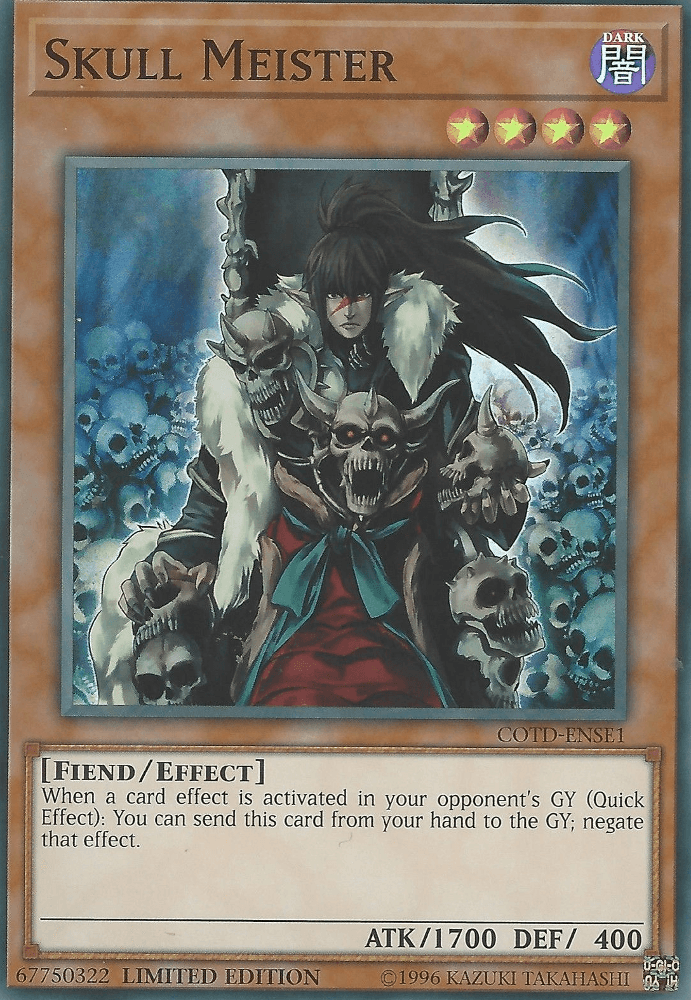 Skull Meister [COTD-ENSE1] Super Rare - Josh's Cards