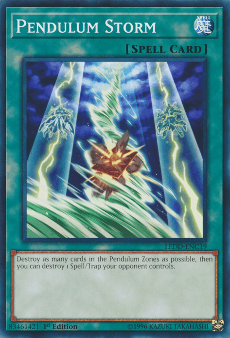 Pendulum Storm [LEDD-ENC19] Common - Josh's Cards