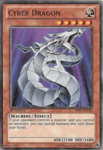 Cyber Dragon [BP01-EN138] Starfoil Rare - Josh's Cards