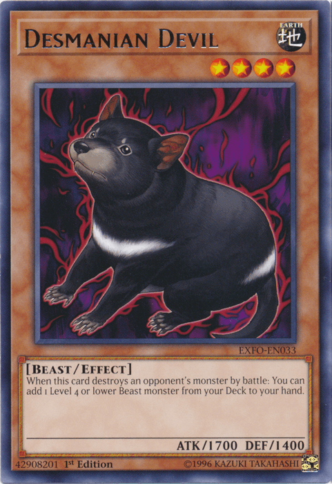 Desmanian Devil [EXFO-EN033] Rare - Josh's Cards