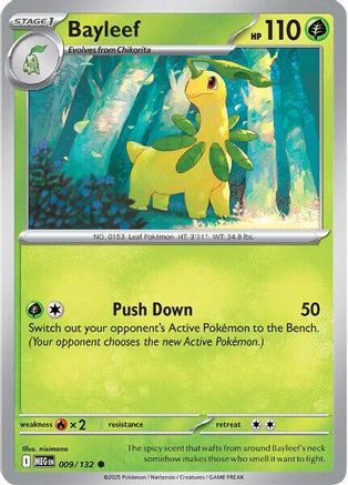 Bayleef 009 - ME01 Mega Evolution