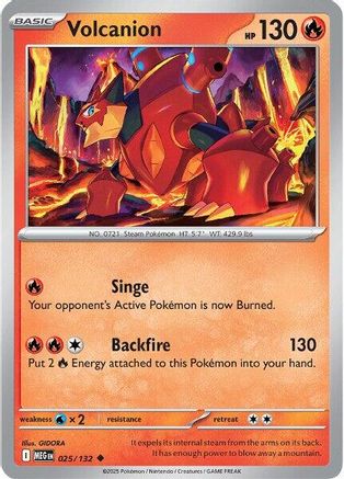 Volcanion 025 - ME01 Mega Evolution