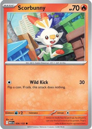Scorbunny 026 - ME01 Mega Evolution