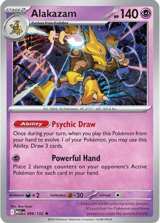 Alakazam 056 - ME01 Mega Evolution Reverse Holofoil