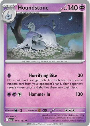 Houndstone 066/132 - ME01 Mega Evolution