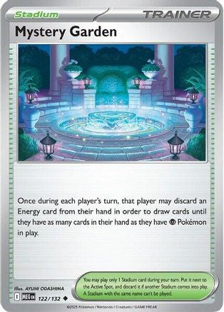 Mystery Garden 122/132 - ME01 Mega Evolution Reverse Holofoil