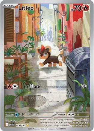 Litleo 139/132 - ME01 Mega Evolution Holofoil