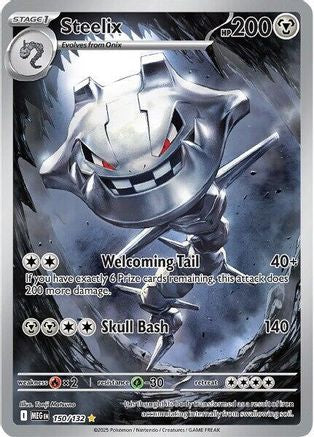 Steelix 150/132 - ME01 Mega Evolution Holofoil
