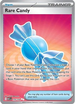 Rare Candy 175/132 - ME01 Mega Evolution Holofoil
