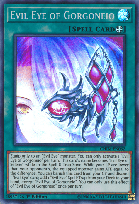 Evil Eye of Gorgoneio [CHIM-EN062] Super Rare - Josh's Cards