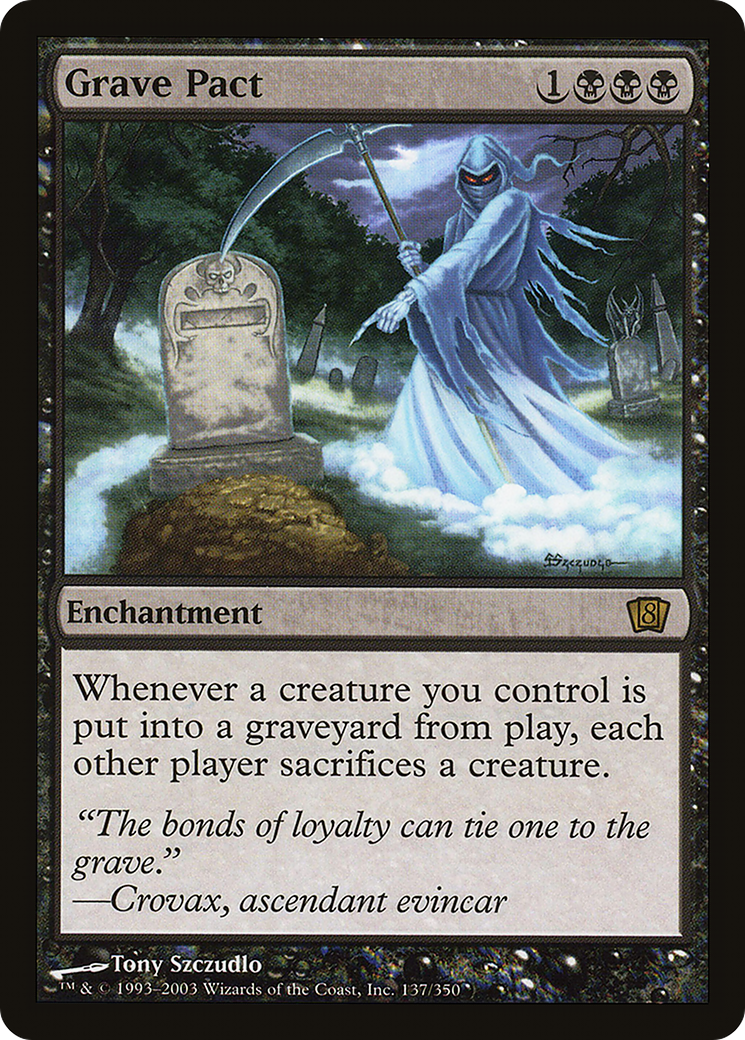 Grave Pact [Eighth Edition] Foil
