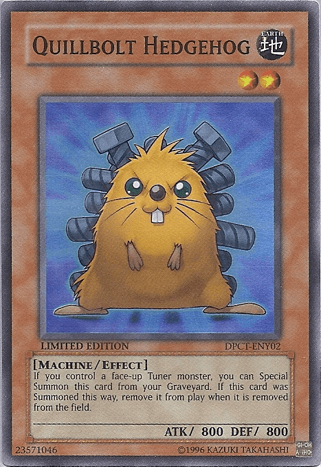 Quillbolt Hedgehog [DPCT-ENY02] Super Rare - Josh's Cards