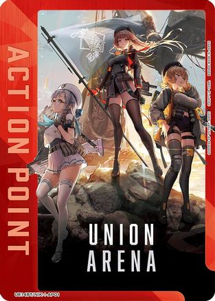 Action Point Card (AP01) (UE14BT/NIK-1-AP01) - UE14BT GODDESS OF VICTORY NIKKE Foil