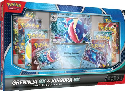 Pokemon: Greninja EX & Kingdra EX Special Collection Box