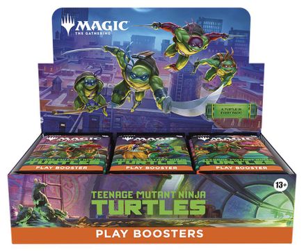 Magic: The Gathering: Teenage Mutant Ninja Turtles - Play Booster Display