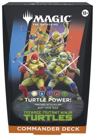 Magic: The Gathering: Teenage Mutant Ninja Turtles Commander Deck - Turtle Power!
