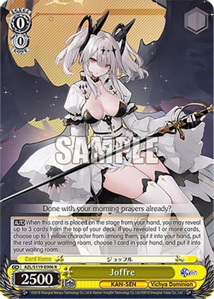 Joffre (AZL/S119-E006 R) - Azur Lane Vol. 2