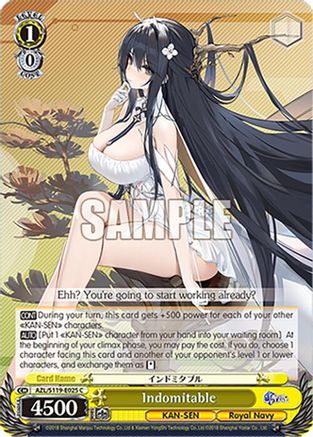Indomitable (AZL/S119-E025 C) - Azur Lane Vol. 2