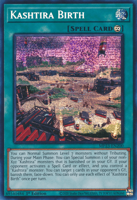 Kashtira Birth [MP23-EN200] Prismatic Secret Rare - Josh's Cards