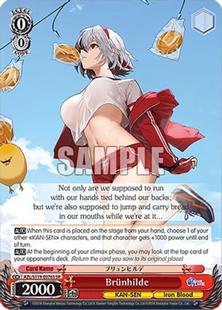 Brunhilde (SR) (AZL/S119-E076S SR) - Azur Lane Vol. 2