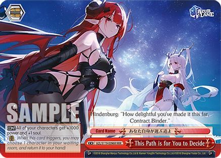 This Path is for You to Decide (RRR) (AZL/S119-E096R RRR) - Azur Lane Vol. 2