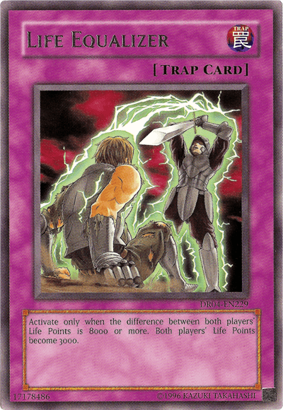 Life Equalizer [DR04-EN229] Rare - Josh's Cards