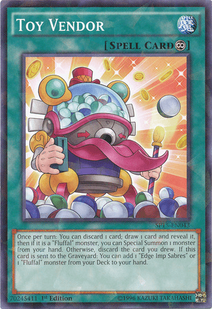 Toy Vendor [SP15-EN043] Shatterfoil Rare - Josh's Cards