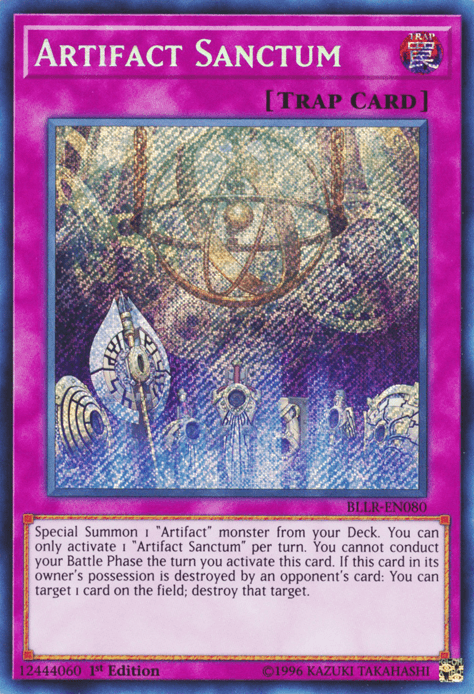 Artifact Sanctum [BLLR-EN080] Secret Rare - Josh's Cards