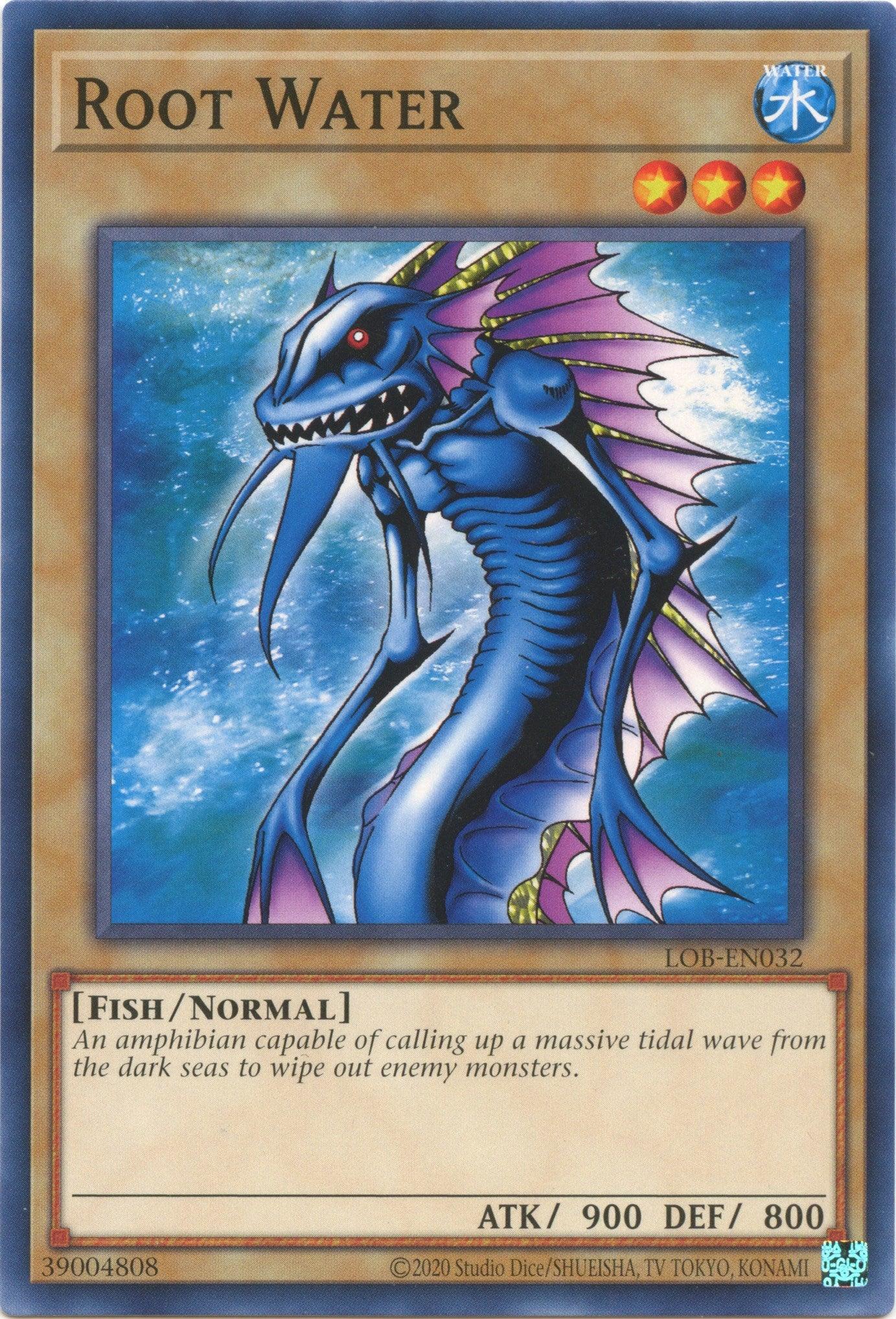Root Water (25th Anniversary) [LOB-EN032] Common - Josh's Cards