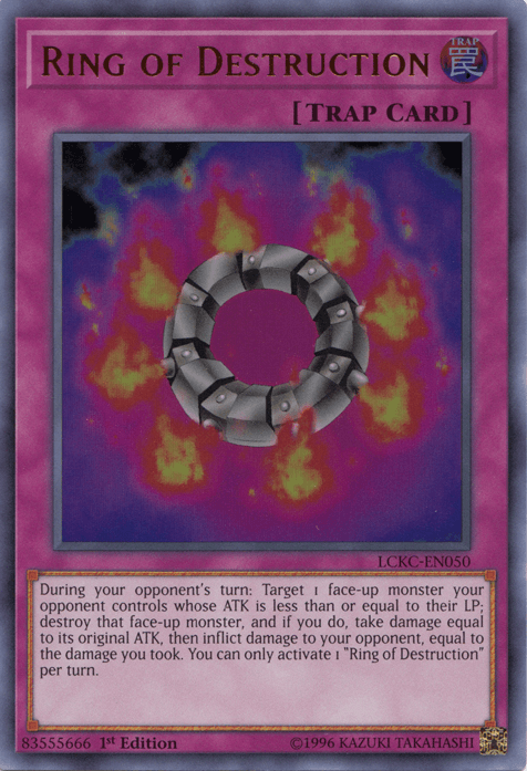 Ring of Destruction [LCKC-EN050] Ultra Rare - Josh's Cards