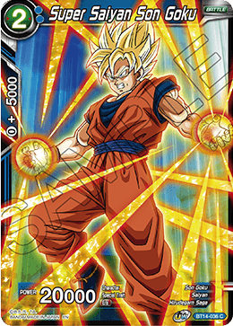 Super Saiyan Son Goku (BT14-036) (BT14-036) [Cross Spirits] Parallel Foil