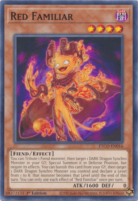 Red Familiar [ETCO-EN016] Common - Josh's Cards