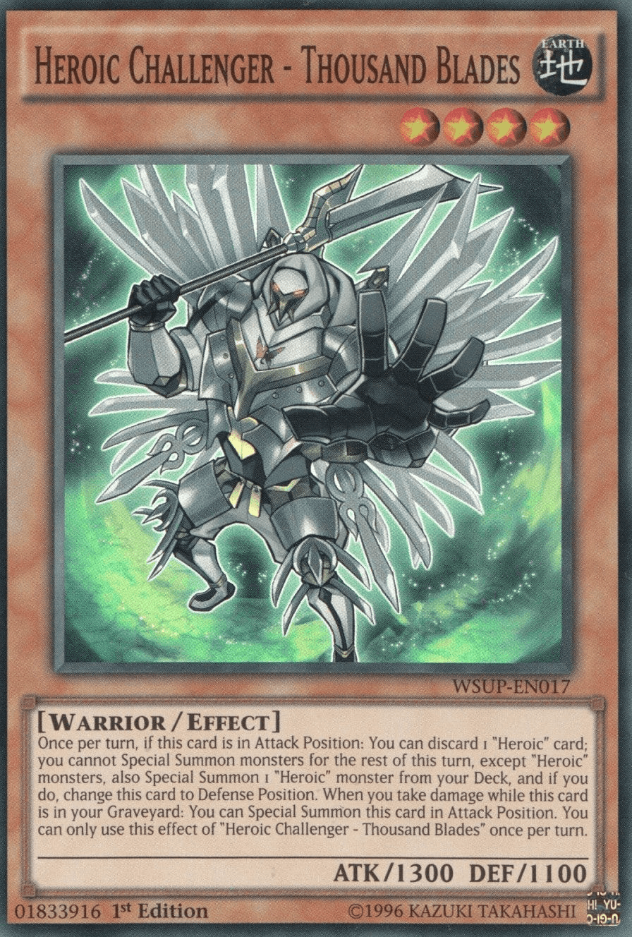 Heroic Challenger - Thousand Blades [WSUP-EN017] Super Rare - Josh's Cards
