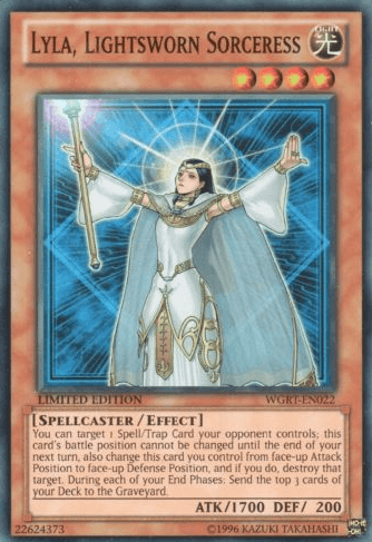 Lyla, Lightsworn Sorceress [WGRT-EN022] Super Rare - Josh's Cards
