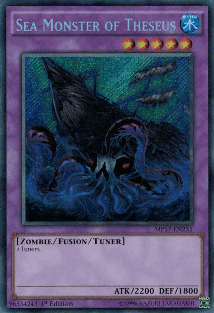 Sea Monster of Theseus [MP17-EN231] Secret Rare - Josh's Cards
