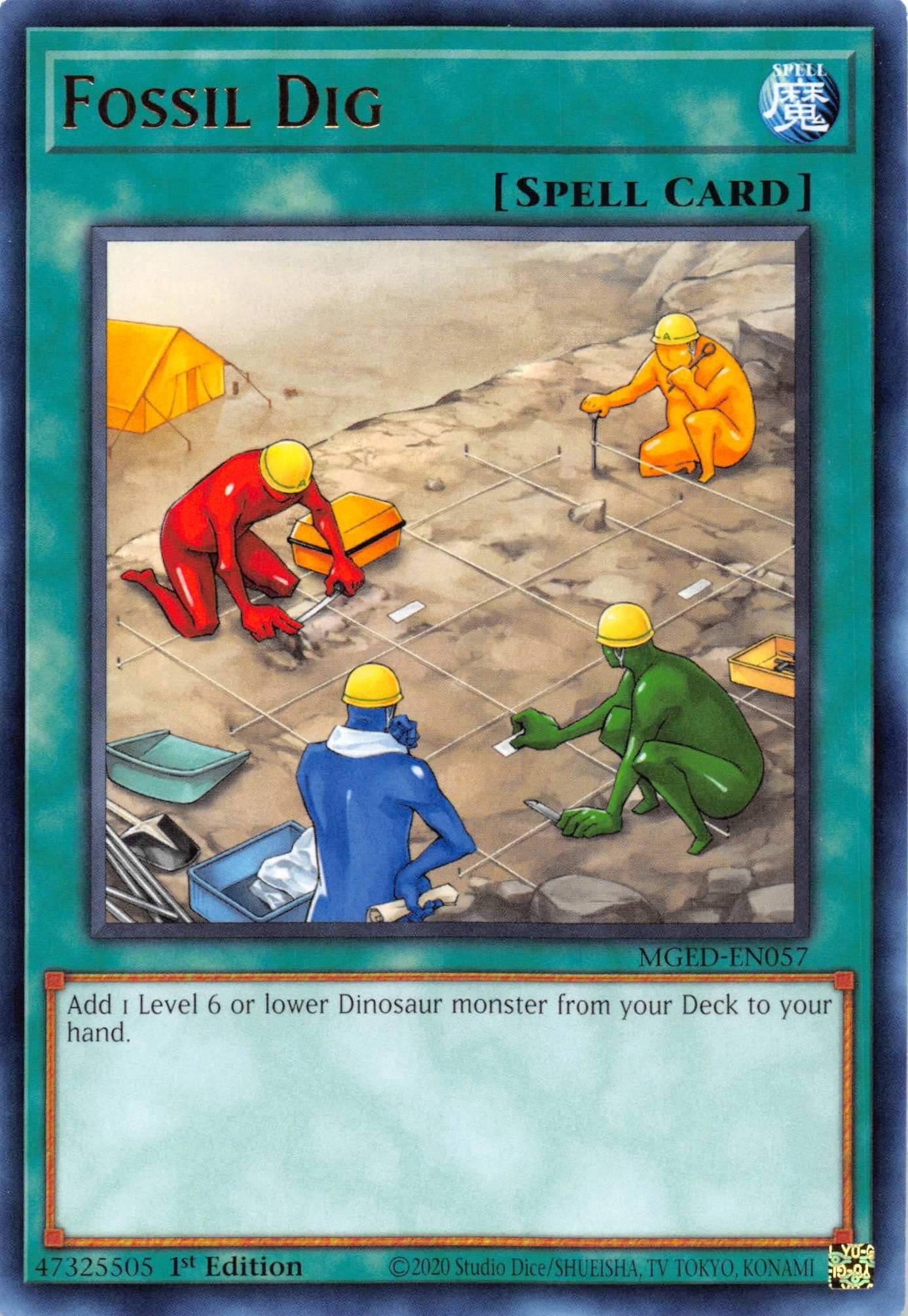 Fossil Dig [MGED-EN057] Rare - Josh's Cards