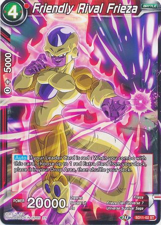 Friendly Rival Frieza (Starter Deck - Instinct Surpassed) (SD11-02) [Universal Onslaught] Parallel Foil