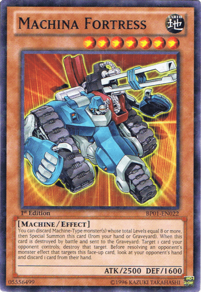 Machina Fortress [BP01-EN022] Starfoil Rare - Josh's Cards