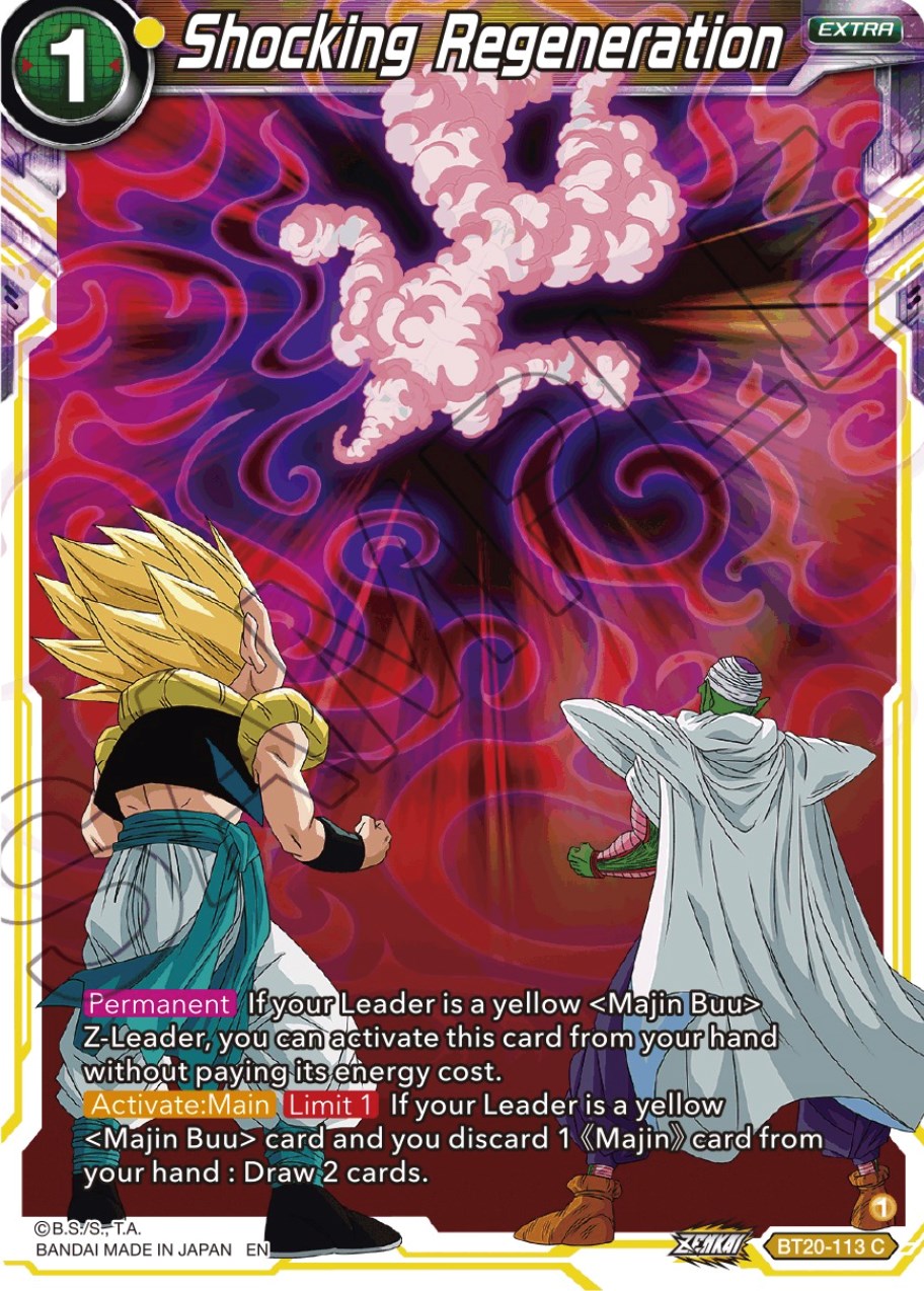 Shocking Regeneration (BT20-113) [Power Absorbed] Parallel Foil
